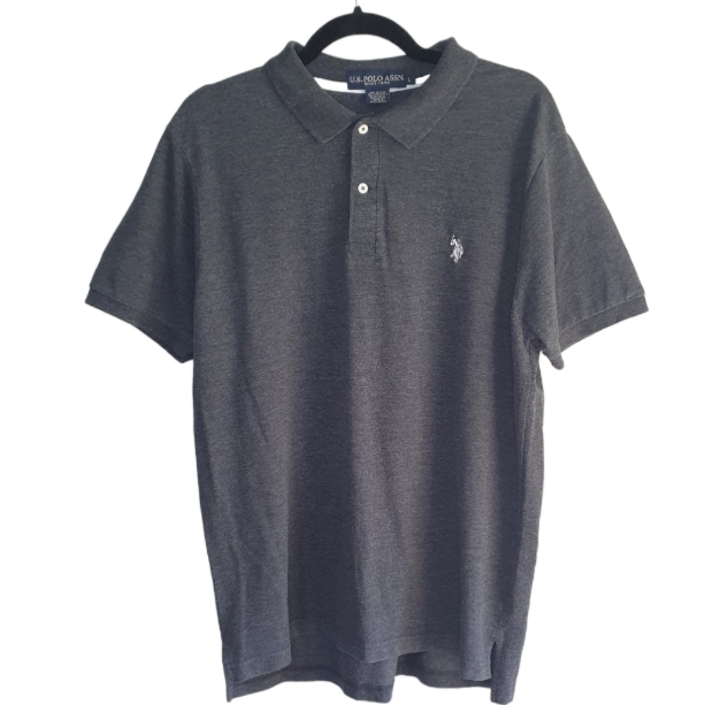 U.S. Polo Assn. Gray with White Logo Men's Size L‎